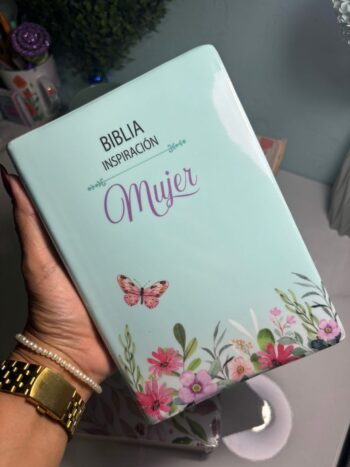 Biblia Inspiración para la Mujer – Reina Valera 1960 con Concordancia y Plan de Lectura